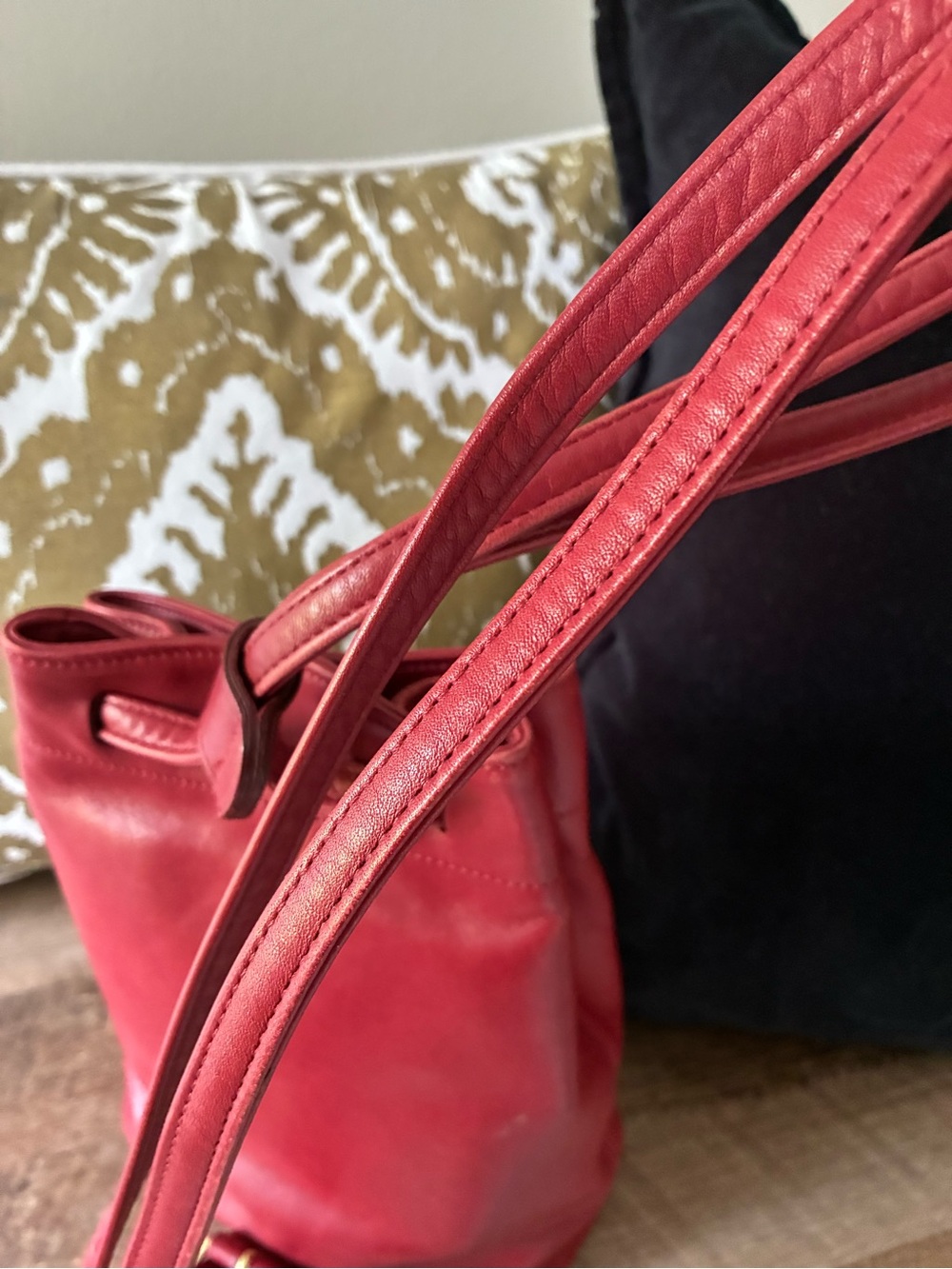 Coach Soho Cornelia Leather Backpack Crossbody Sling Bag, 4162, Vintage, Red - Picture 8 of 16